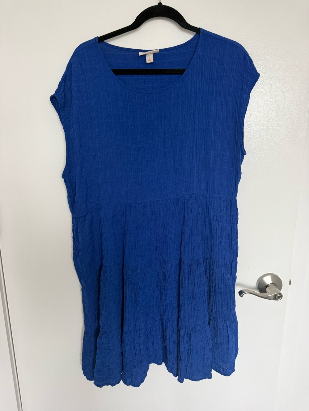 Knox Rose Royal Blue Tiered Midi Dress